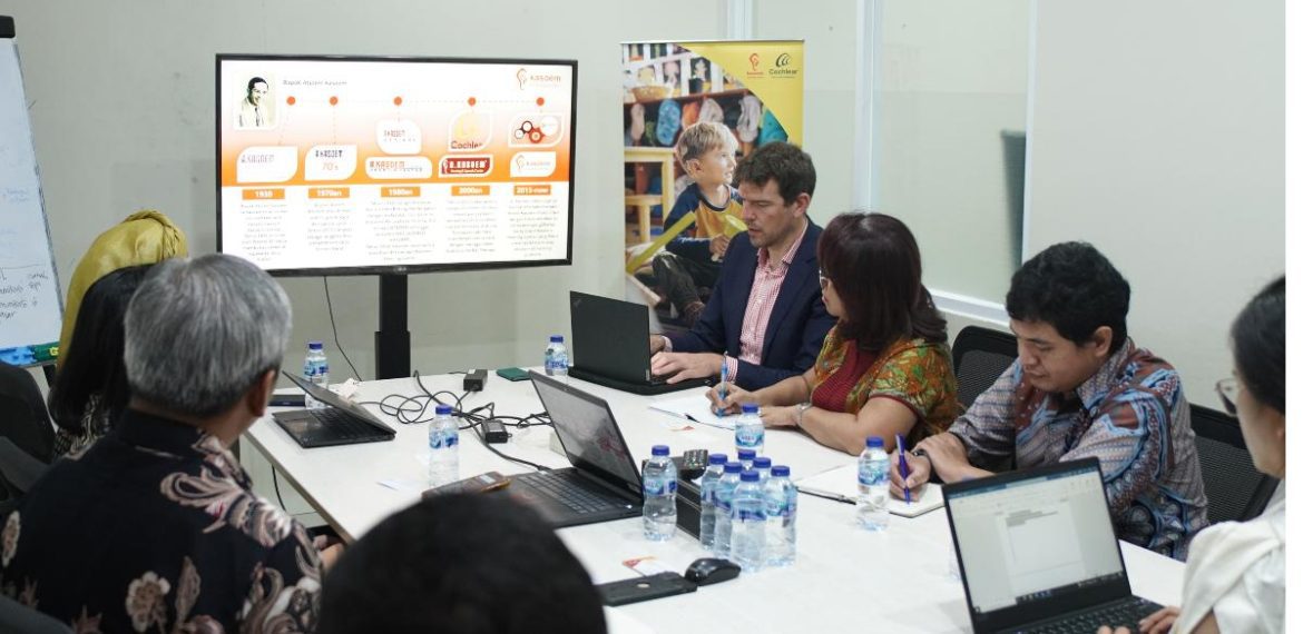 CHAI Indonesia Terkesan dengan Fasilitas Kasoem Hearing Center