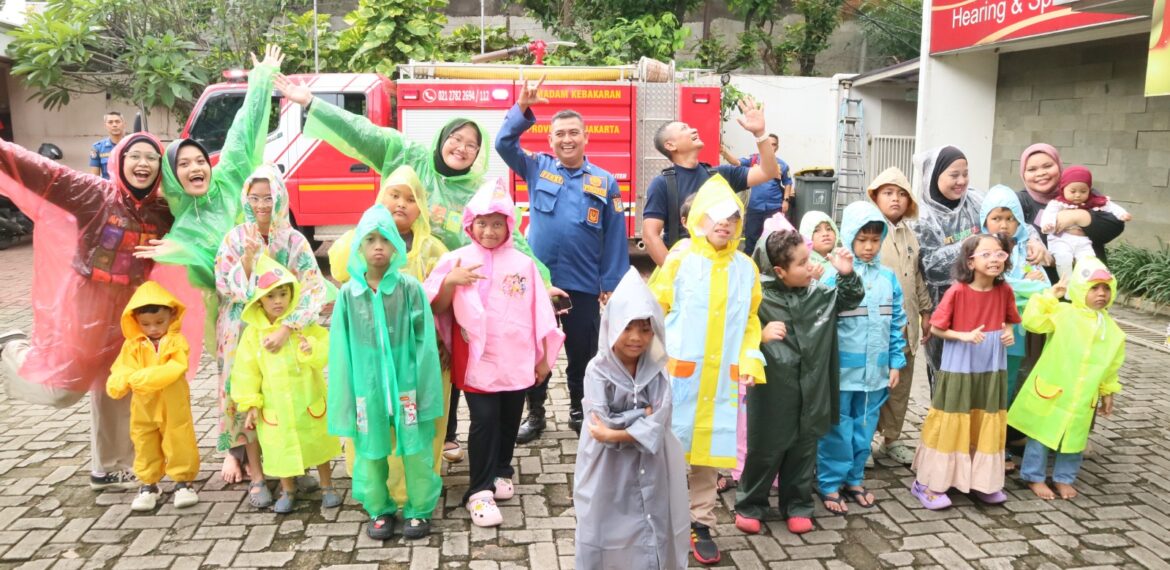 Playgroup Therapy bersama Damkar