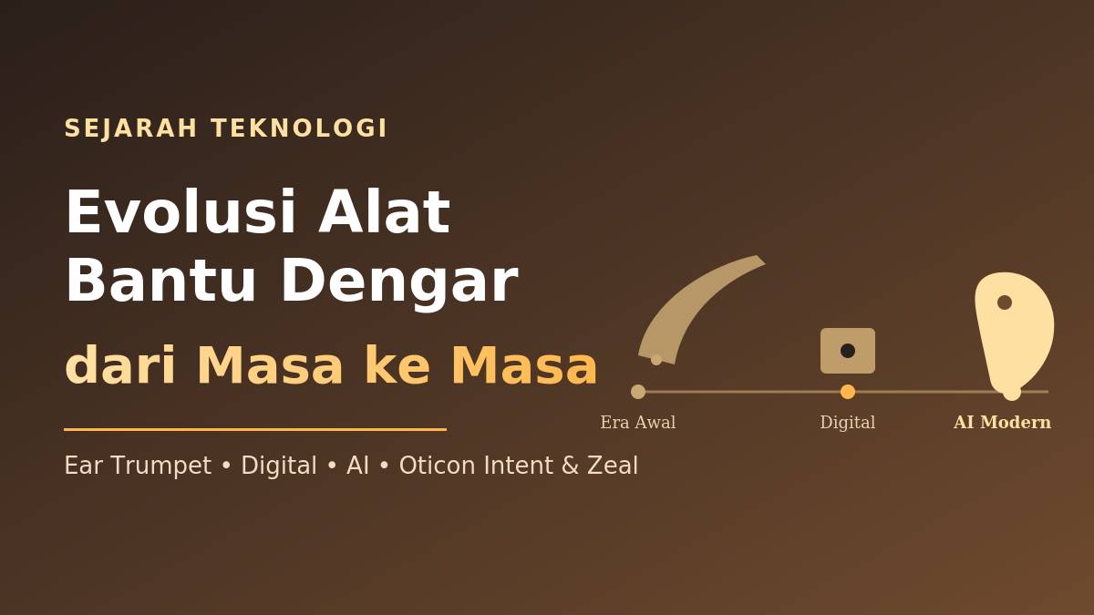 evolusi alat bantu dengar